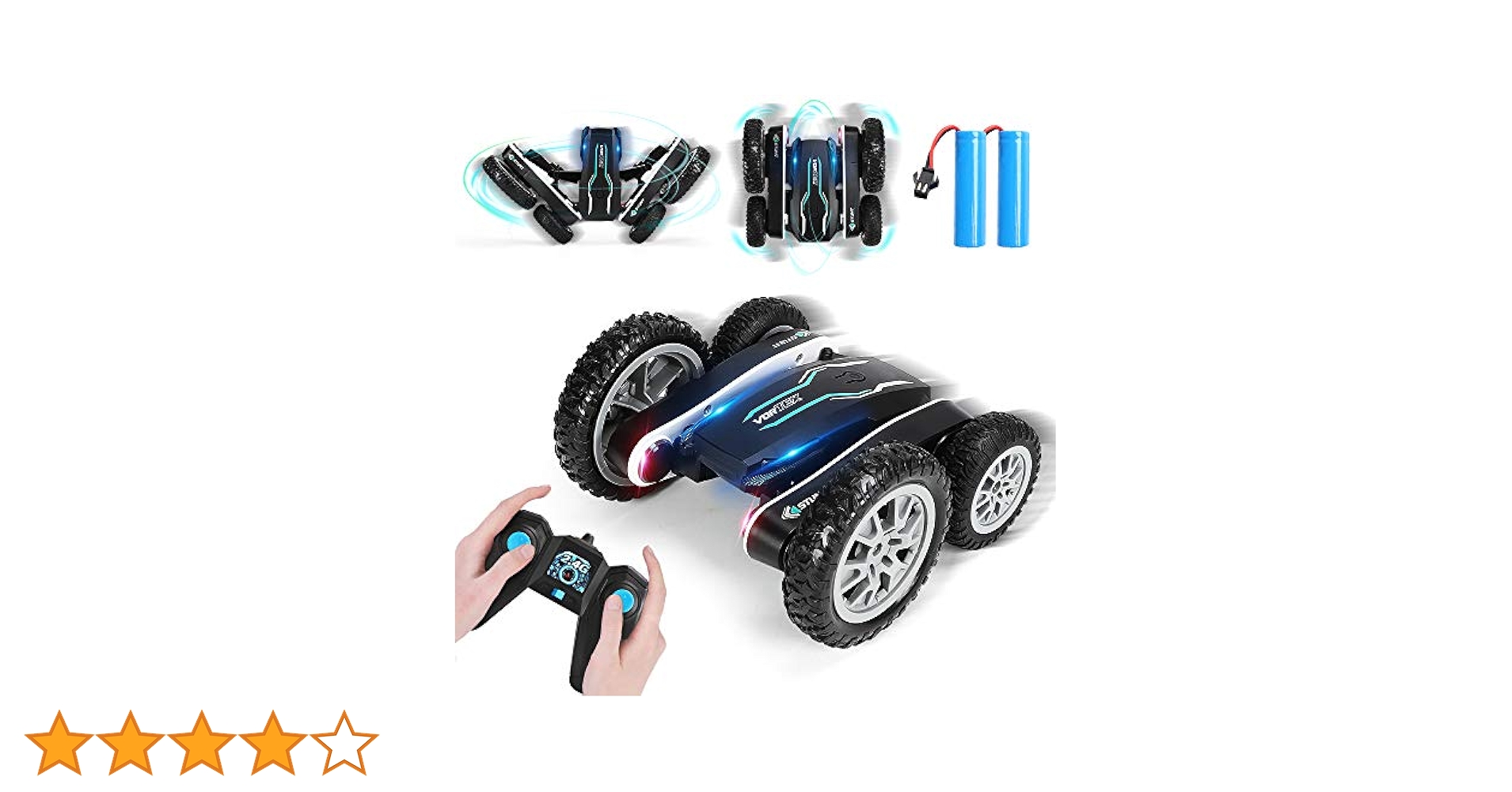 Amazon.co.jp: ラジコンカー スタントカー こども向け 360度回転